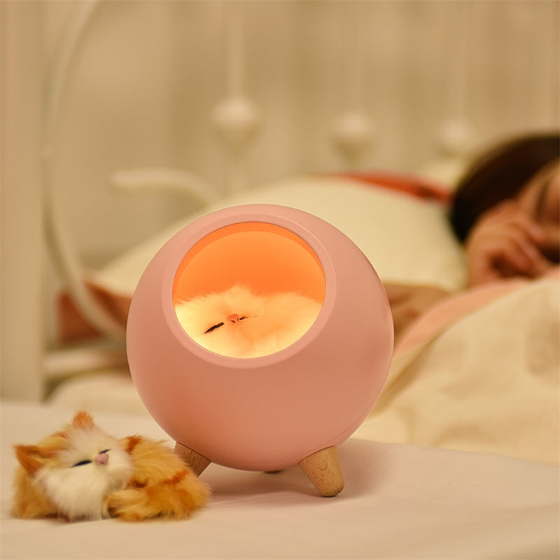 LED USB Cat Light Touch Night Light