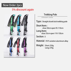 Outdoor Folding Trekking Poles