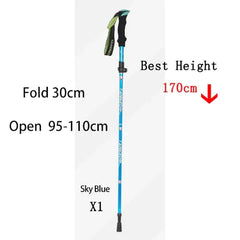 Outdoor Folding Trekking Poles