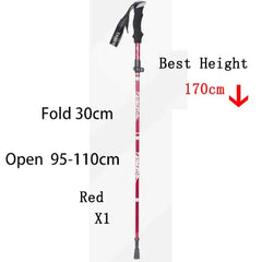 Outdoor Folding Trekking Poles