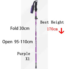 Outdoor Folding Trekking Poles