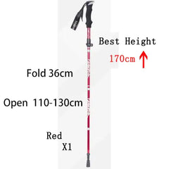 Outdoor Folding Trekking Poles